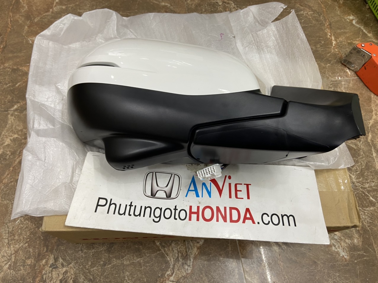 Gương chiếu hậu bên Phụ xe Honda CRV 2021-2022 loại Có camera